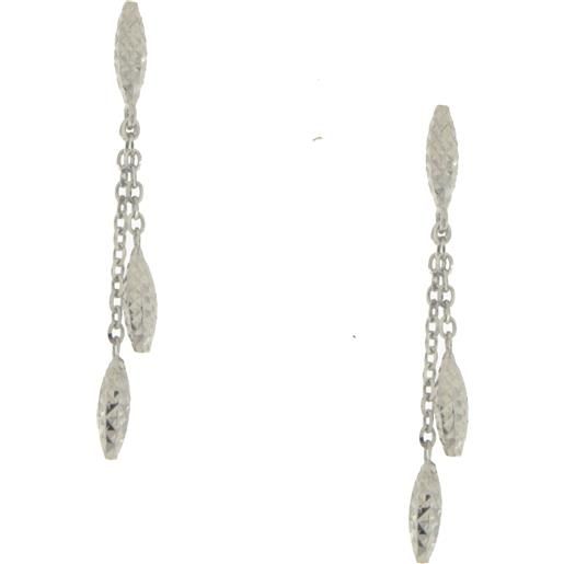 Orecchini pendenti con chiusura a leva in morganite, taglio smeraldo, ottagono 10 x 14, argento sterling 925, oro vermeil 14k, classici pendenti fatti a mano da donna - Italia