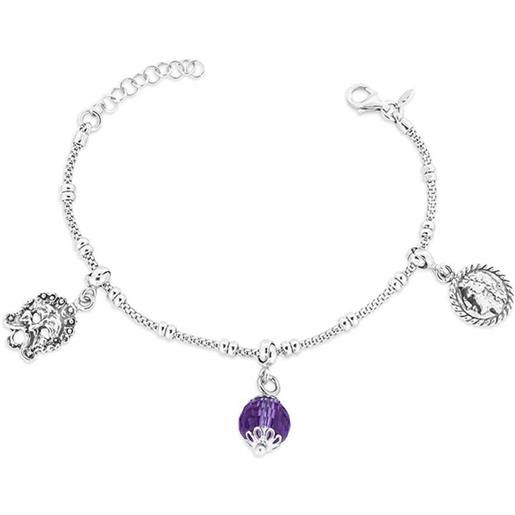 Boss Jewelry 1580331 - Bracciale a più file IRIS con ciondoli - Acqui