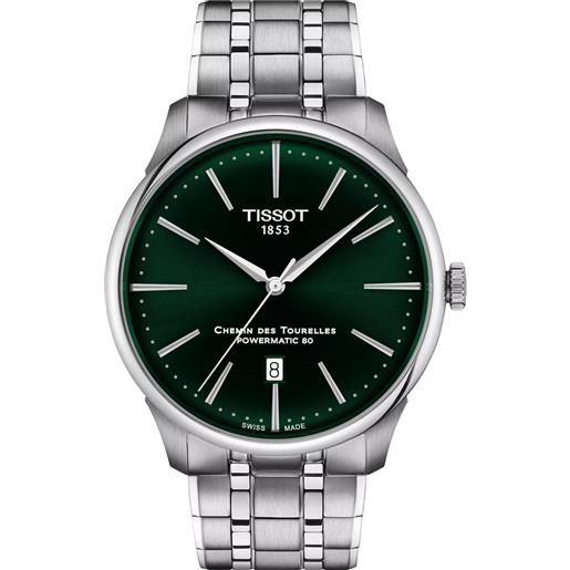 Tissot orologio uomo Tissot chemin des tourelles powermatic 80 t139.407.11.091.00