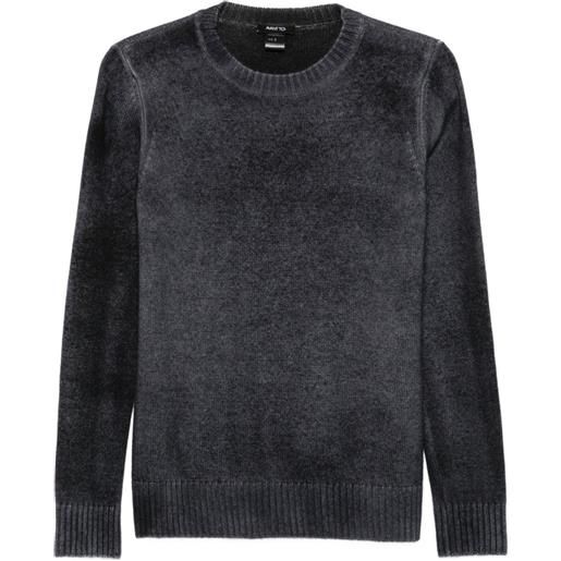 Avant Toi maglione girocollo a coste - blu