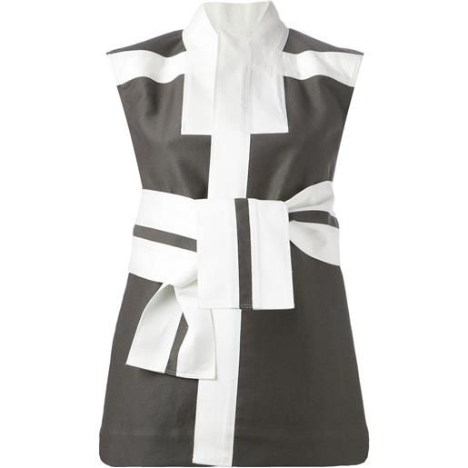 Rick Owens 'brion' short jacket - grigio