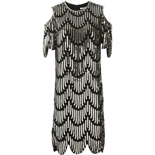Givenchy sequin embellished cocktail dress - nero