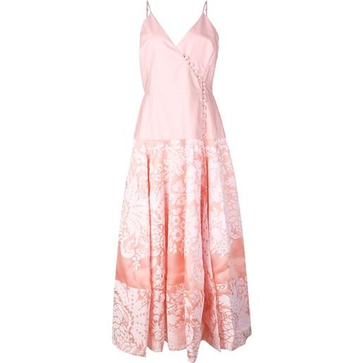 Rosie Assoulin abito corto a portafoglio - rosa