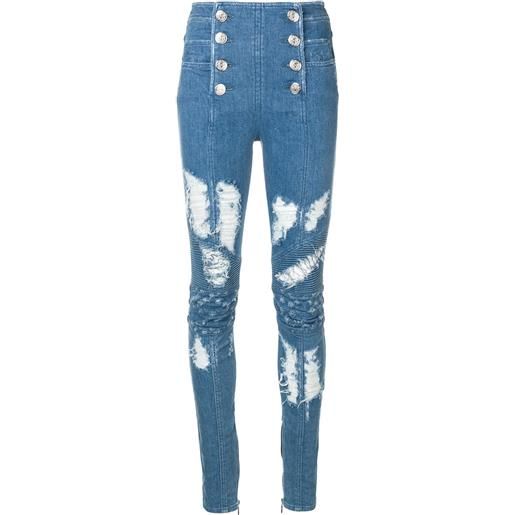 Balmain jeans skinny - blu