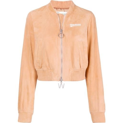 Off-White bomber 'free as a butterfly' - toni neutri