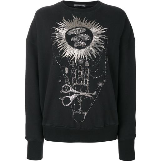 Alexander McQueen felpa - nero
