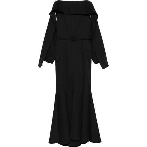 Rokh abito a maniche lunghe - nero