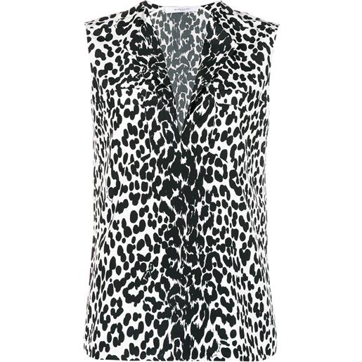 Givenchy blusa con scollo ampio - nero