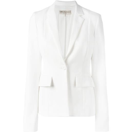 PUCCI one button blazer - bianco
