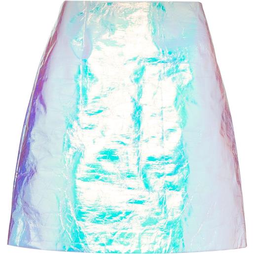 Sies Marjan minigonna iridescente desiree - effetto metallizzato