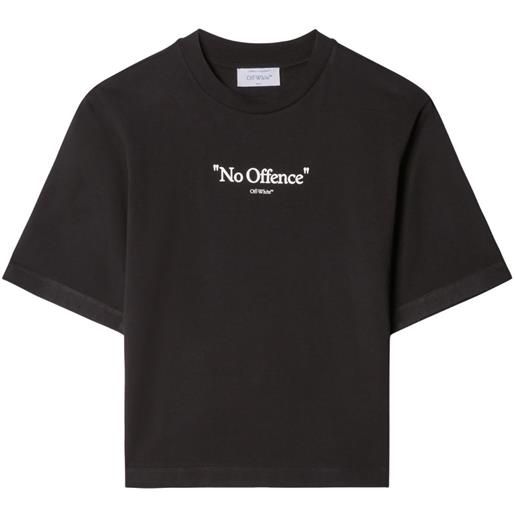 Off-White t-shirt con stampa - nero