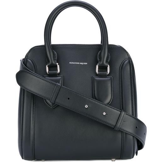 Alexander McQueen borsa heroine media - nero