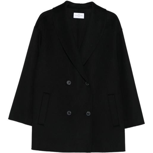 THE DYNAMIS STUDIO cappotto doppiopetto - nero