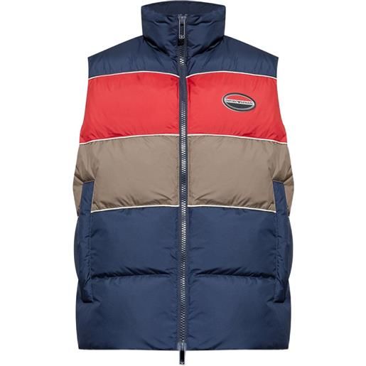 Emporio Armani gilet imbottito - blu