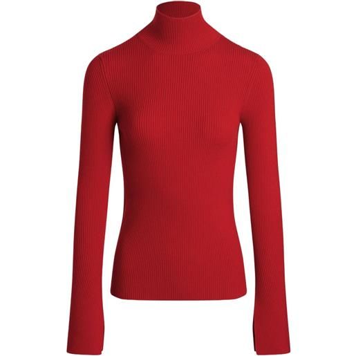 Patou maglione a collo alto - rosso