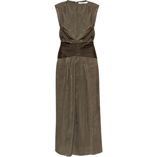 IRO abito lungo con spalline - verde