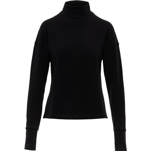 Aztech Mountain maglione a collo alto kristi's - nero