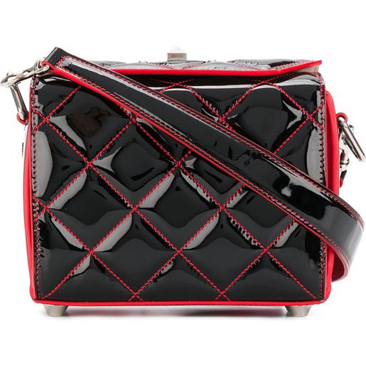 Alexander McQueen box bag 19 - nero
