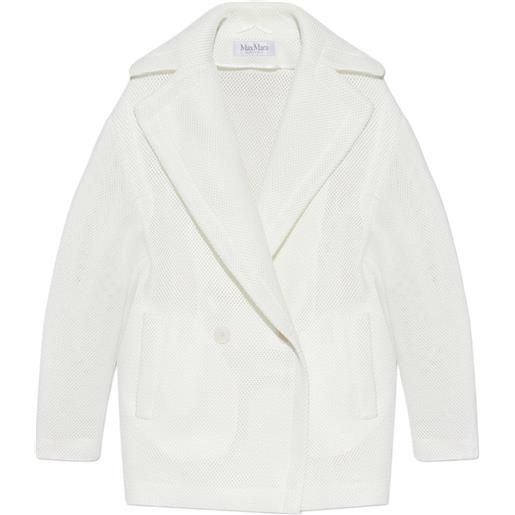 Max Mara blazer doppiopetto - bianco