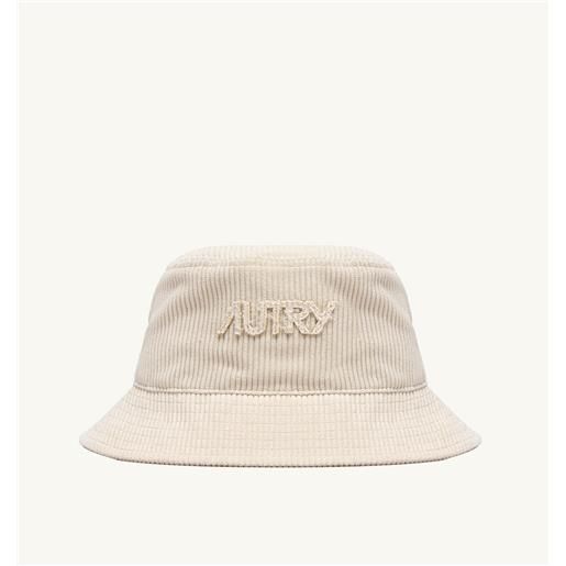 AUTRY bucket hat con logo in tono unisex