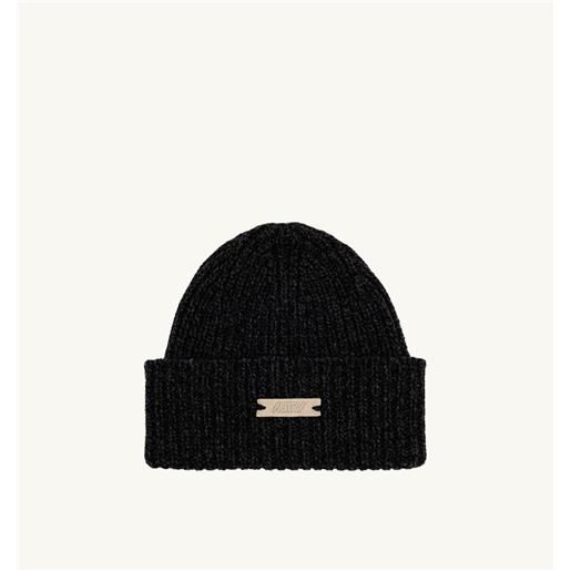 AUTRY beanie con patch logata unisex