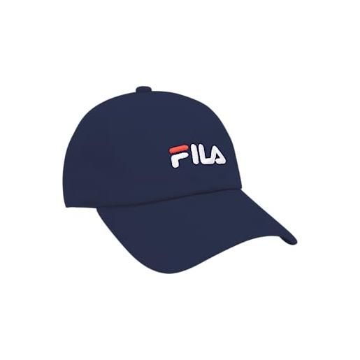 FILA bangil cappellino da baseball, blu medievale, taglia unica unisex-adulto