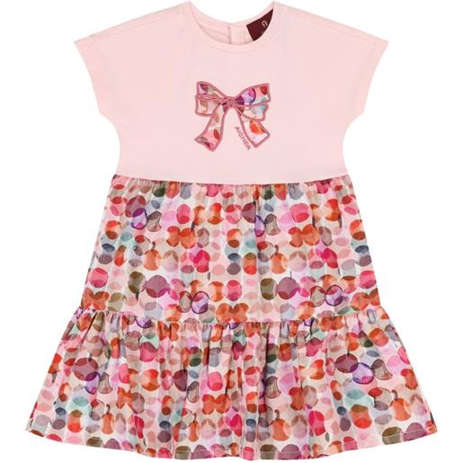 Aigner Kids abito con balze - rosa