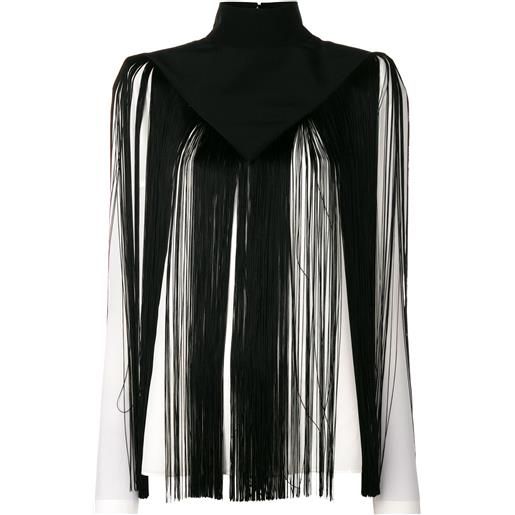 Givenchy sandali con frange - bianco