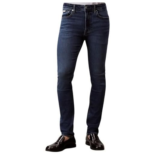 Calvin Klein jeans jeans uomo, blu (oil slick), w38 / l32