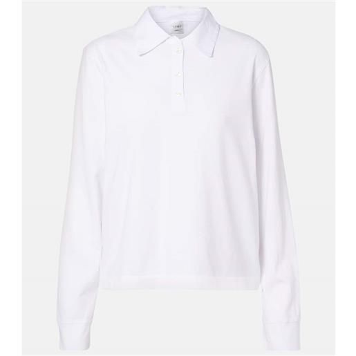 Leset polo margo in jersey di cotone