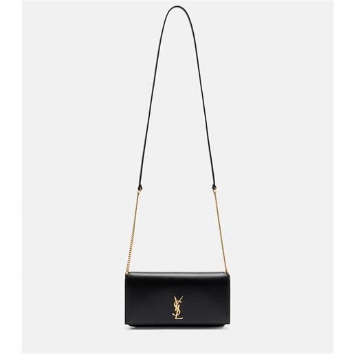 Saint Laurent porta cellulare cassandre in pelle