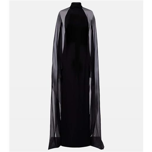 Ralph Lauren Collection abito lungo tilly in jersey