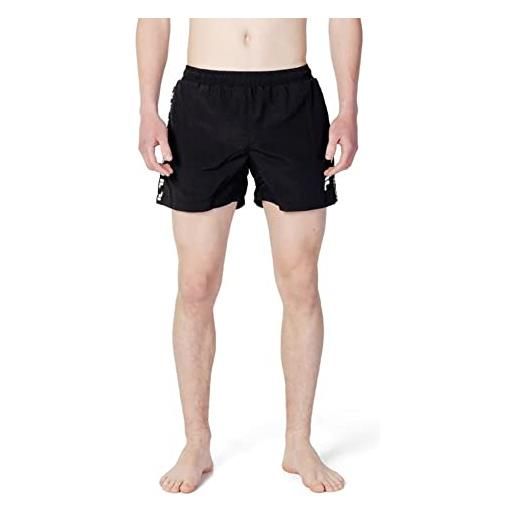 FILA segrate beach shorts pantaloncini da spiaggia, nero, m uomo