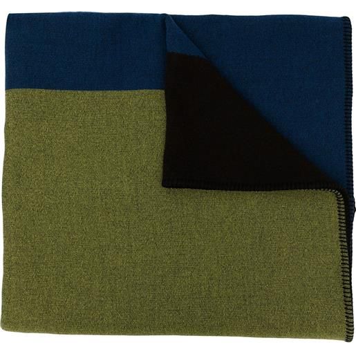 colville sciarpa con design color-block - verde