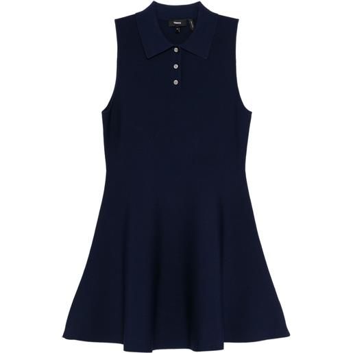 Theory abito svasato - blu