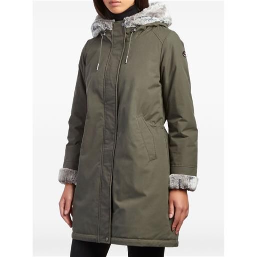 Canadiens parka con cappuccio - verde