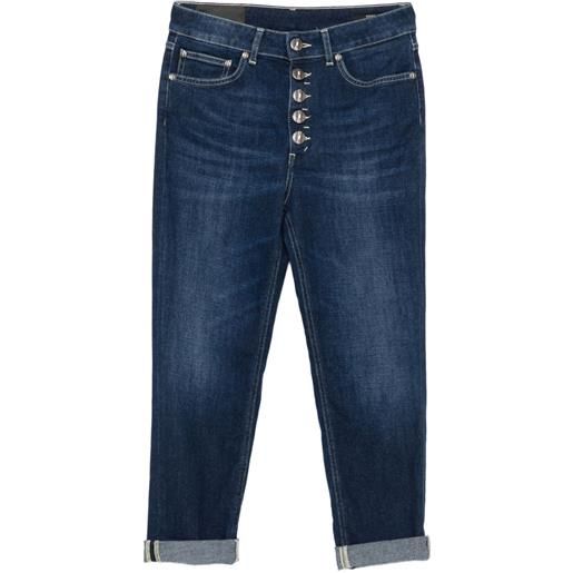 DONDUP jeans con bottoni - blu