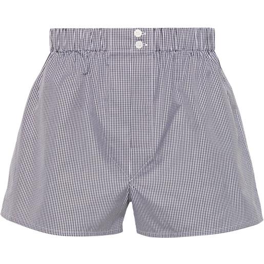 Brioni boxer a quadri - nero