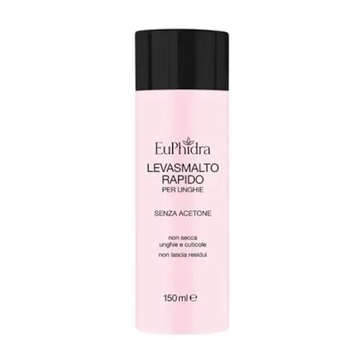 ZETA FARMACEUTICI SpA euphidra levasmalto rapido per unghie 150 ml - rimozione delicata