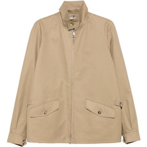 Grenfell giacca con zip - toni neutri