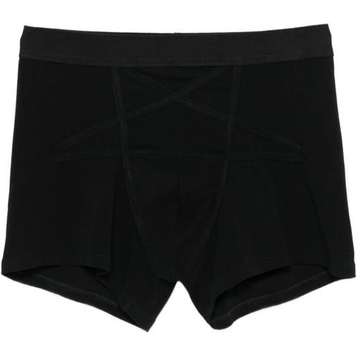 Rick Owens boxer elasticizzati - nero