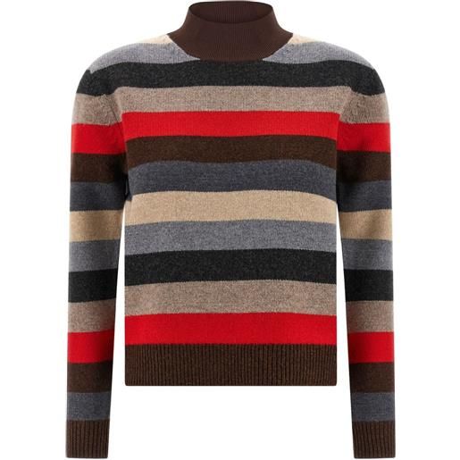 Tory Burch maglione a righe - rosso