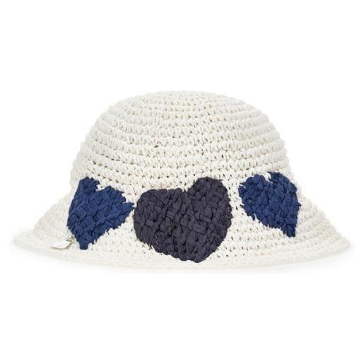 Monnalisa cappello paglia a cuori