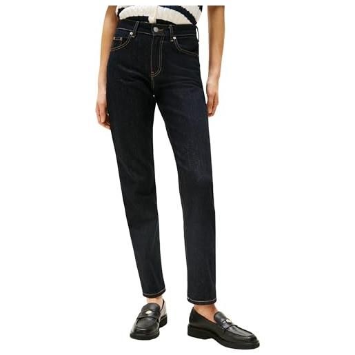 Tommy Hilfiger donna jeans classic straight fit, blu (nos rinse), 30w/34l