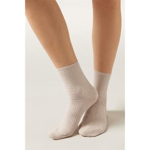 Calzedonia calzini a coste naturale