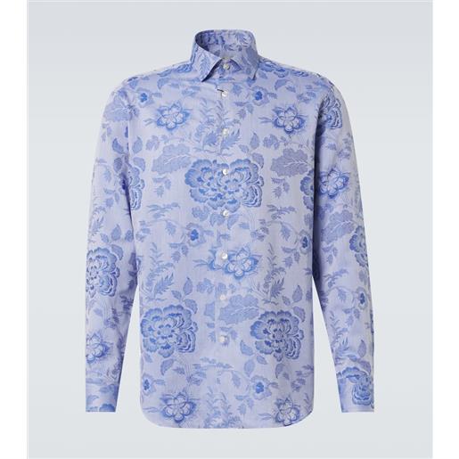 Etro camicia in jacquard paisley