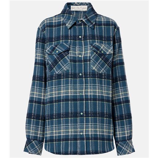 God's True Cashmere camicia in cashmere a quadri