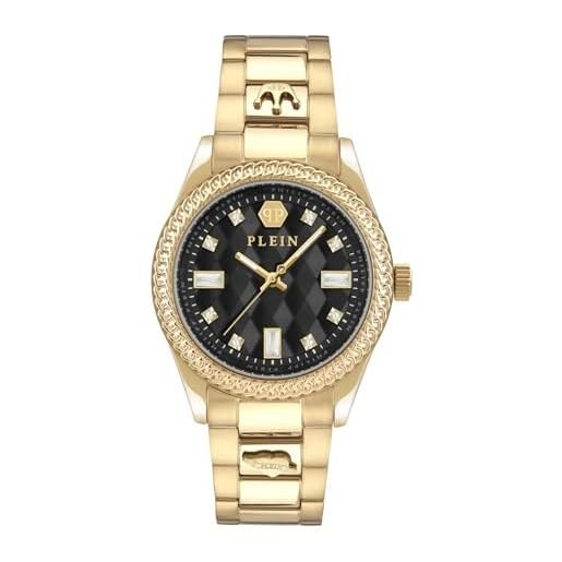 Philipp Plein orologio analogico al quarzo da donna con cinturino in acciaio inossidabile pwcda0624