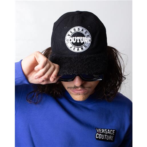 Versace Jeans Couture cappello Versace Jeans Couture con visiera teddy
