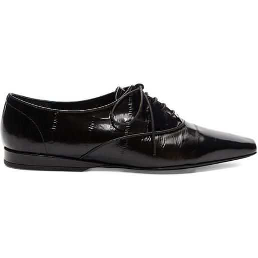 LouLou de Saison oxford conrad in pelle - nero